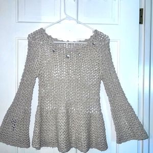 Knit Sweater with gems